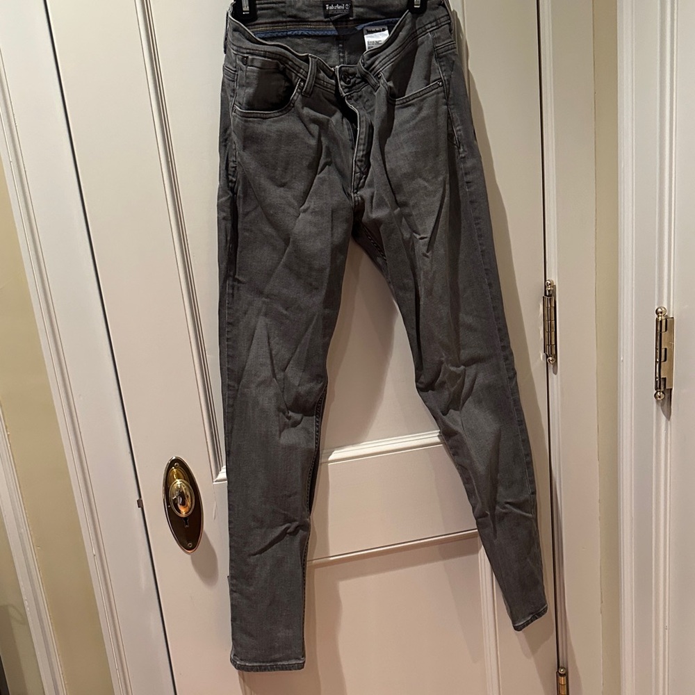 Timberland slim stretch Gray Denim Jeans Sz 32x32